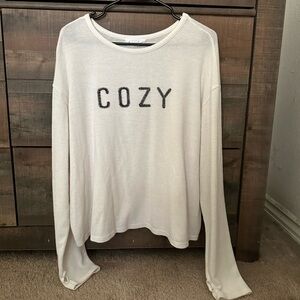 Sadie + sage Cozy long sleeve top